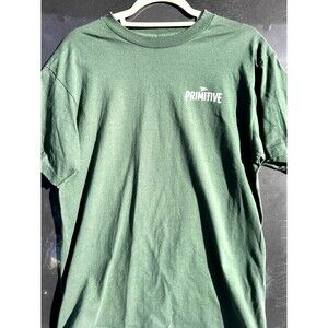 Men's Medium - Primitive Skateboarding All Night Skate T-Shirt in Forest Green.